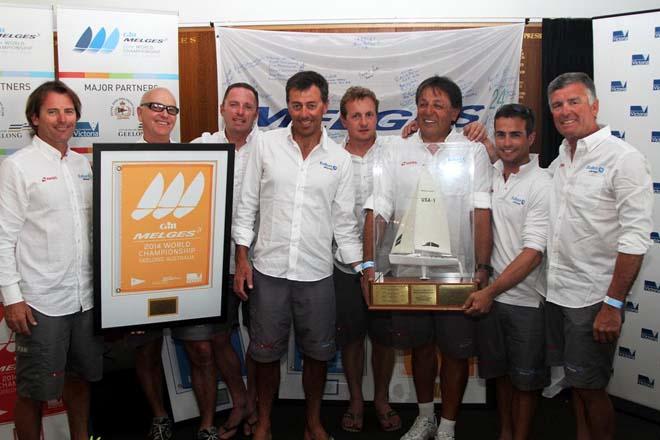 Overall Winners - BLU MOON Flavio Favini (SUI825) - 2014 Melges 24 World Championship © Teri Dodds Photography